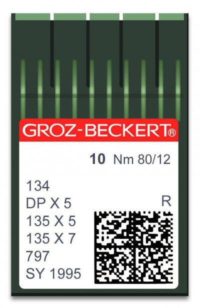GROZ-BECKERT 134 /135x5 /134x7 /797 - N°80 